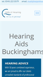 Mobile Screenshot of helpinhearing.co.uk